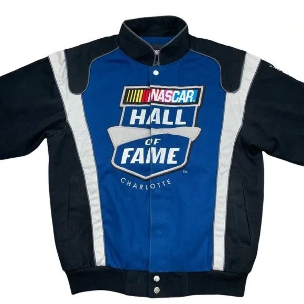 Men’s NASCAR Hall of Fame Charlotte Racing Jacket size L